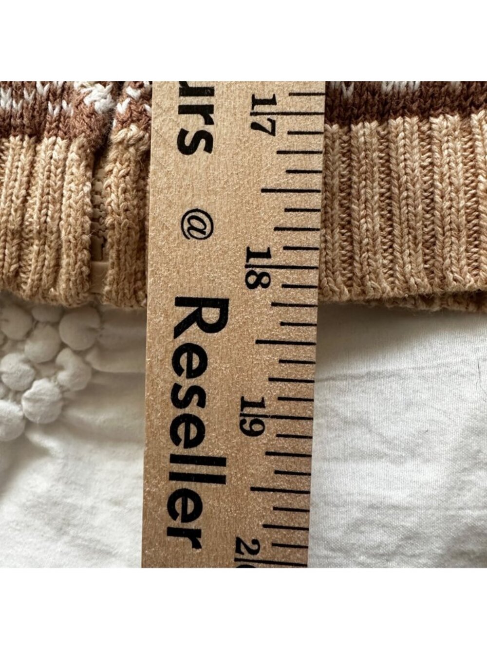 Tiara Intl Vintage SZ M Fair Isle Sweater Jacket Cotton Blend Cozy Hygge - Picture 7 of 9